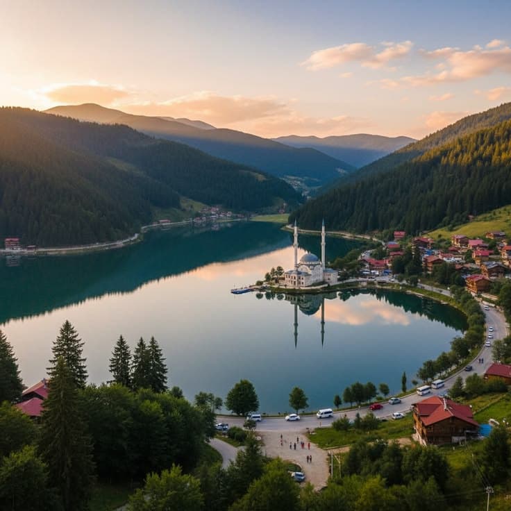 Trabzon to Uzungöl motorcycle route Turkey